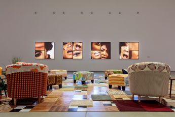 Contemporary art exhibition Mickalene Thomas All About Love at The Broad Los Angeles United States