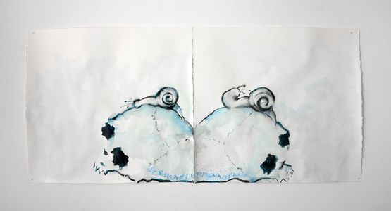 Errance by Annette Messager contemporary artwork Painting