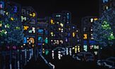 Quiet Evening by Yoon Hyup contemporary artwork Painting