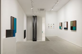 Contemporary art exhibition Soonik Kwon Mountains as Mountains Waters as Waters at Whitestone Gallery Seoul South Korea