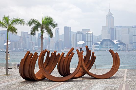 219.5  Arc x 28 by Bernar Venet contemporary artwork Sculpture