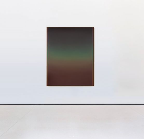 Green Above the Ember Field by Theo Pinto contemporary artwork Painting