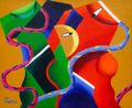 Untitled by Jung Kangja contemporary artwork Painting
