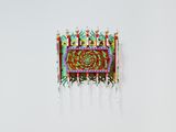 Uneasy Over Head Wall Display 2 by Kara Chin contemporary artwork sculpture