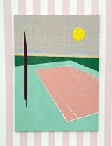 Match Court by Ben Arpea contemporary artwork painting