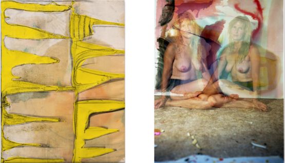 Mikki by Elaine Stocki contemporary artwork Painting