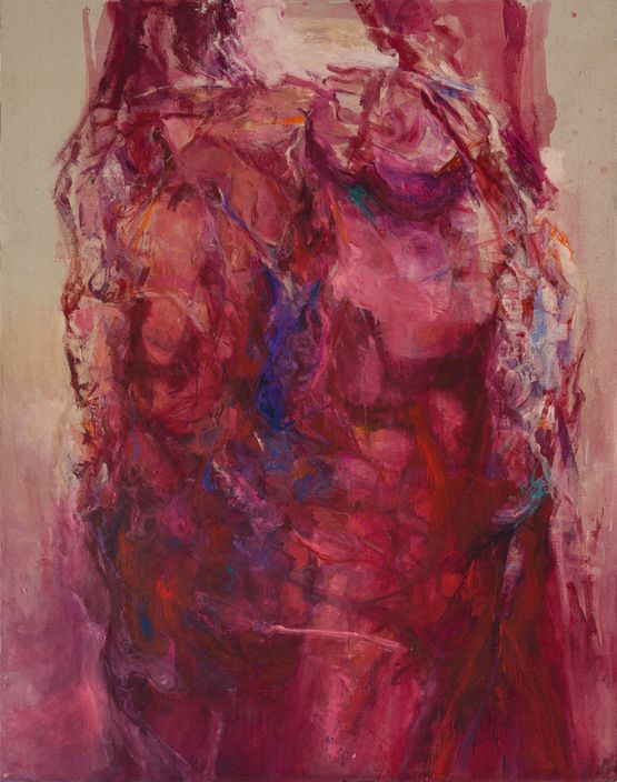 Face 10 by Kais Salman contemporary artwork Painting