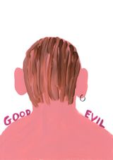 Untitled by David Shrigley contemporary artwork works on paper