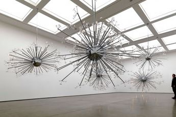 Contemporary art exhibition Josiah McElheny Island Universe at Los Angeles County Museum of Art United States