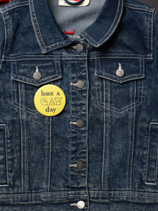 Jeans Buttons Have a Gay Day by Annette Kelm contemporary artwork Photography