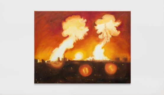 Effects of Friction by Goshka Macuga contemporary artwork Painting