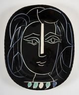 Visage de femme A.R. 220 by Pablo Picasso contemporary artwork sculpture