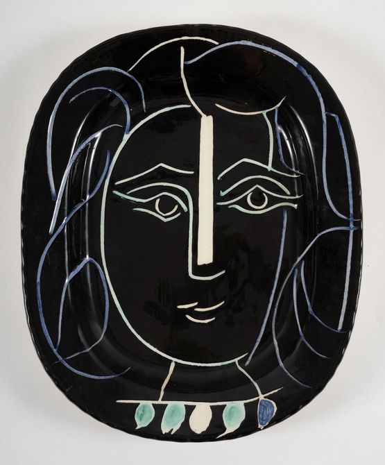 Visage de femme A.R. 220 by Pablo Picasso contemporary artwork Sculpture