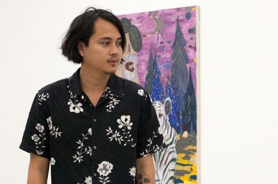 For Pow Martinez Painting Is Still Emerging
