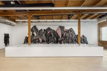 Contemporary art exhibition Group Exhibition Almost Here Almost There Almost Home Curated By Jerome Sans at Mariane Ibrahim Gallery Chicago United States