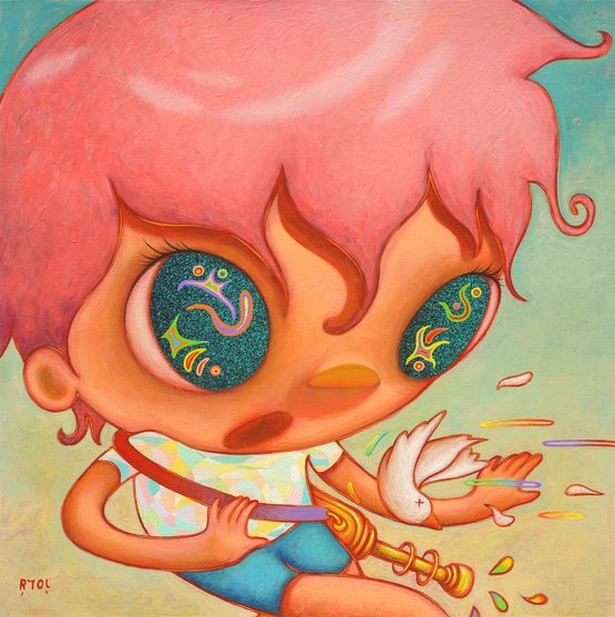Bird Shot 1 by Laksamana Ryo contemporary artwork Painting
