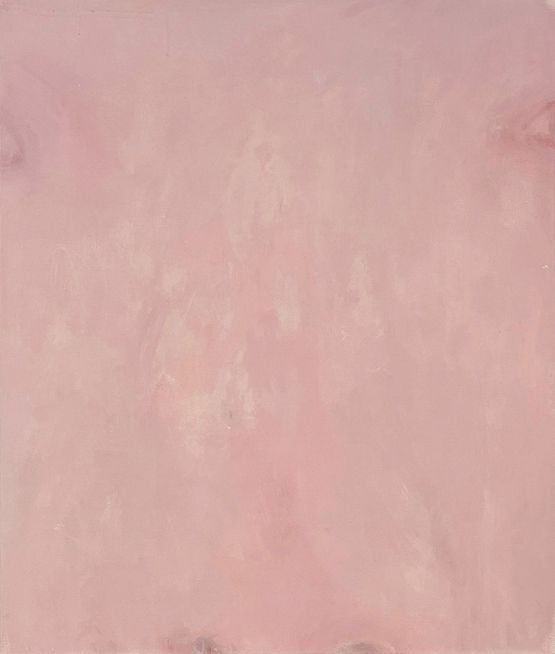 Pink Face by Jean Oh contemporary artwork Painting