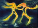 Gemini Sailor by Sophie Von Hellermann contemporary artwork Painting