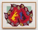 Actaeon by Faith Wilding contemporary artwork Works on Paper