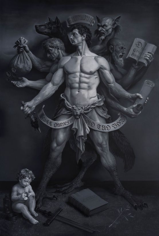 Bisoprolol by Alpin Arda Bagck contemporary artwork Painting