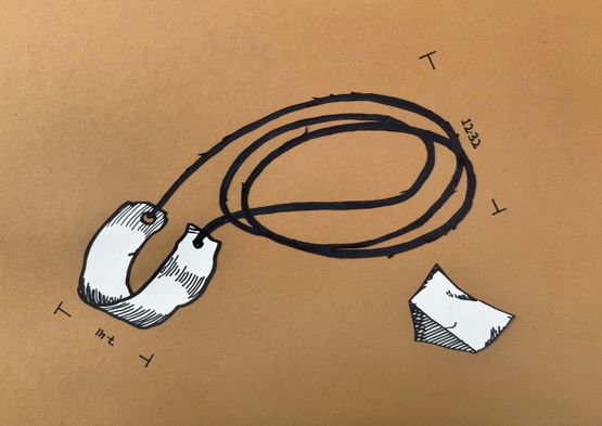 Attempts at measuring refusal II by Bani Abidi contemporary artwork Works on Paper