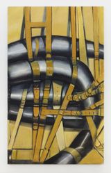 Amarillo by Agustin Fernandez contemporary artwork painting