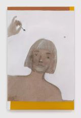 Painter by Merlin James contemporary artwork painting