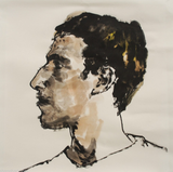 The Face of Facebook 9 by Zhu Jia contemporary artwork works on paper