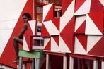 Barraca de festas de largo da Bahia Bahian Street Party Stall by Adenor Gondim contemporary artwork Works on Paper
