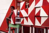 Barraca de festas de largo da Bahia Bahian Street Party Stall by Adenor Gondim contemporary artwork print works on paper