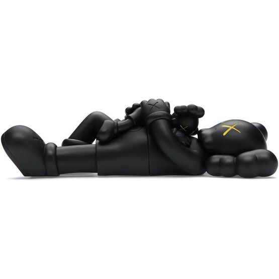 Holiday Singapore - black by KAWS contemporary artwork Sculpture