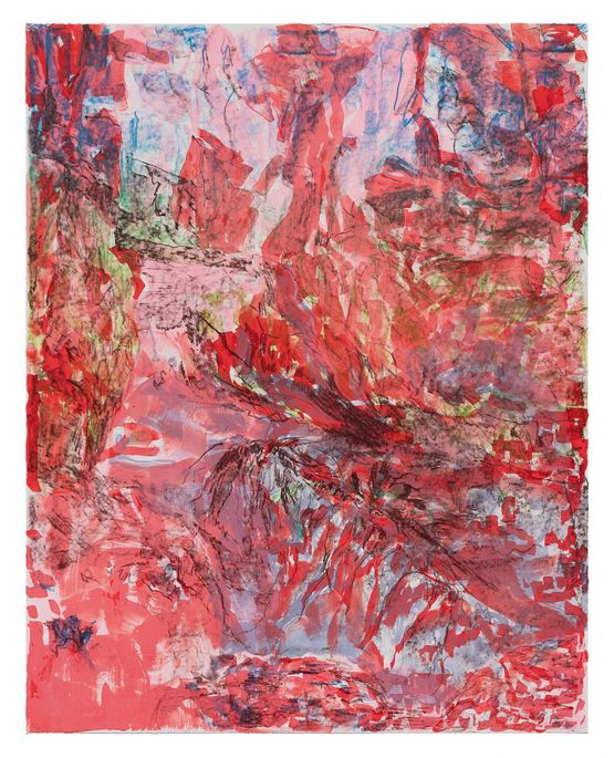 Blushed Hum 2024 by Francesca Mollett contemporary artwork Print