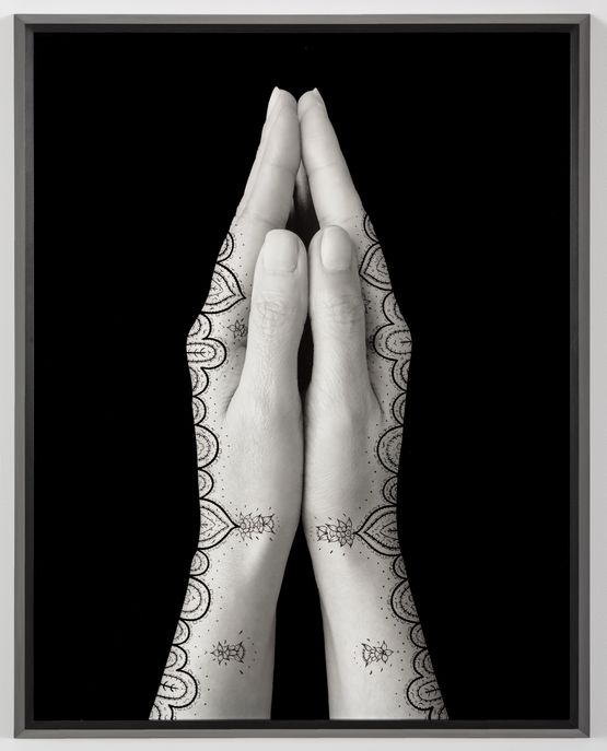 Offerings by Shirin Neshat contemporary artwork Painting