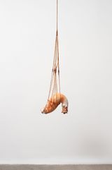 olor da lama from the series isca de chao by Josi contemporary artwork sculpture textile
