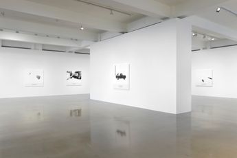 Contemporary art exhibition John Baldessari The Space Between at Spruth Magers Los Angeles United States
