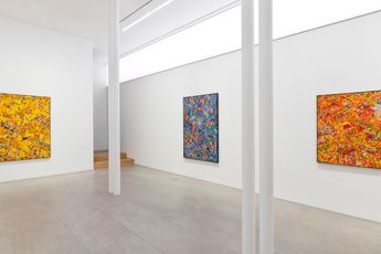 Contemporary art exhibition Hun Kyu Kim The Prayers at Perrotin Seoul South Korea
