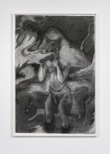 The Low Frequency Shade Broadcasted By A Donestre Towards The Story of The Altrightland in The Age of Monster by Sedrick Chisom contemporary artwork drawing works on paper