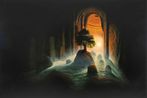 Creatures of the Flame I by Sholto Blissett contemporary artwork Painting