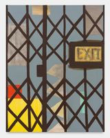 Yet to be titled by Walter Swennen contemporary artwork painting works on paper