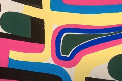 JEAN DEWASNE Exposition Rythme  couleur a la Galerie Antoine Laurentin Paris