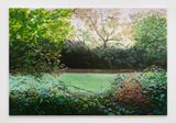 Hollow Pond Algae 1 by Hannah Brown contemporary artwork painting