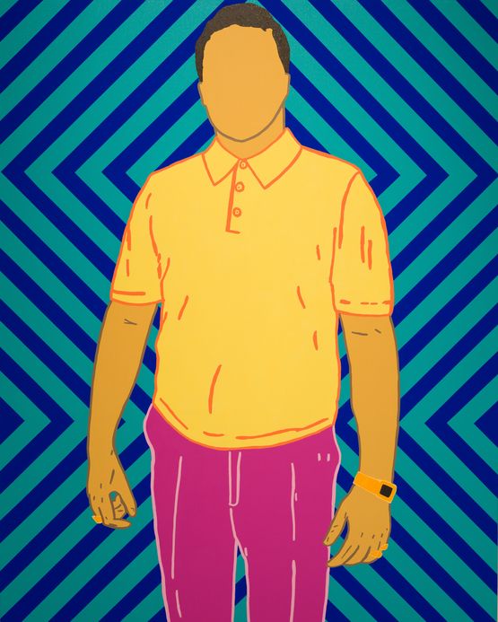 Bello by Reko Rennie contemporary artwork Painting