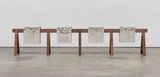 Draped Concrete 26.25 sq ft by Analia Saban contemporary artwork sculpture