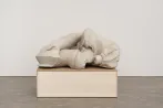 I Was Once a Horse My Body Now Decaying Timber. Bees Build Hives on What Remains. Forgive Me. Can My Tears Repay As Honeys Sweetness Returned the Bear Smiled One Last Time. by Kenjiro Okazaki contemporary artwork Sculpture