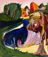Wood in Forest I by Xiao Kegang contemporary artwork painting