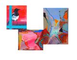 Three for a wedding by Nuria Mora contemporary artwork painting