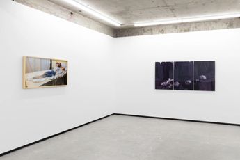 Contemporary art exhibition Matt TIni Re-Coding the Narrative at Jhana Millers Wellington New Zealand