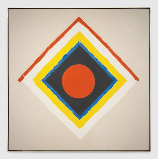 Chalice by Kenneth Noland contemporary artwork Painting