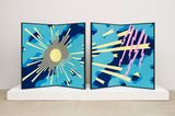 Descending Painting Folding Screen by Noritaka Tatehana contemporary artwork painting sculpture