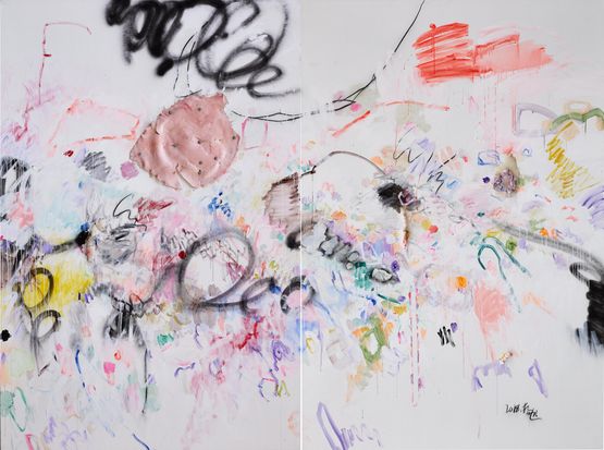 Untitled 2018 No.2 by Shu Yang contemporary artwork Painting
